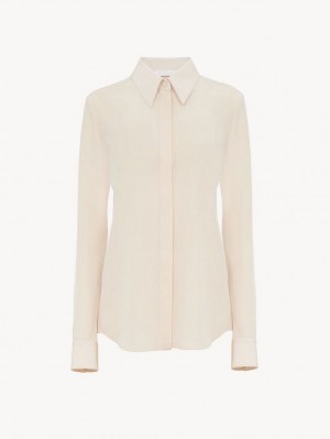 Blusa Chloe Classic Slim Rosas | CHE-SR13914