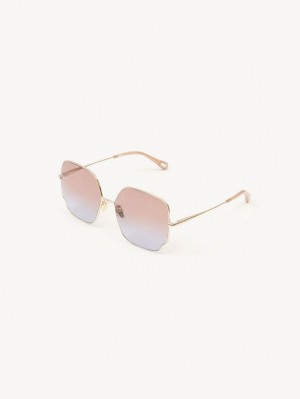 Gafas de Sol Chloe Joni Coral Turquesa | CHE-SR14542