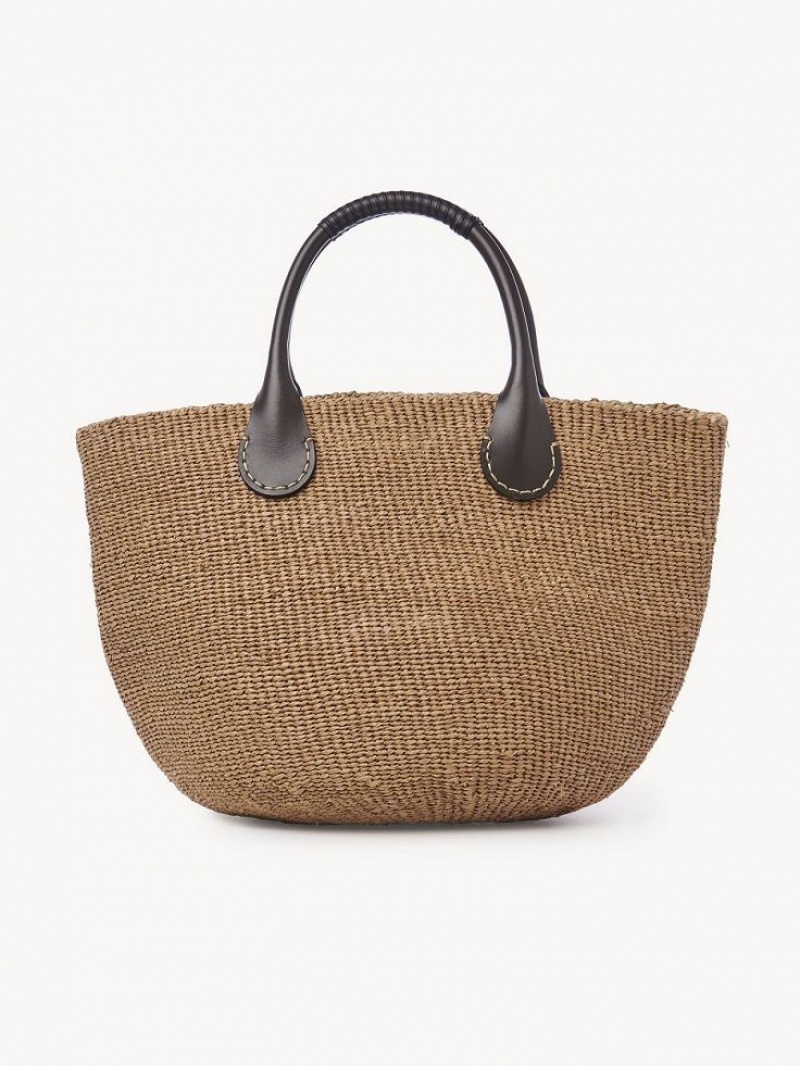 Baskets Chloe X Eres Palma Large Marrones | CHE-SR13640