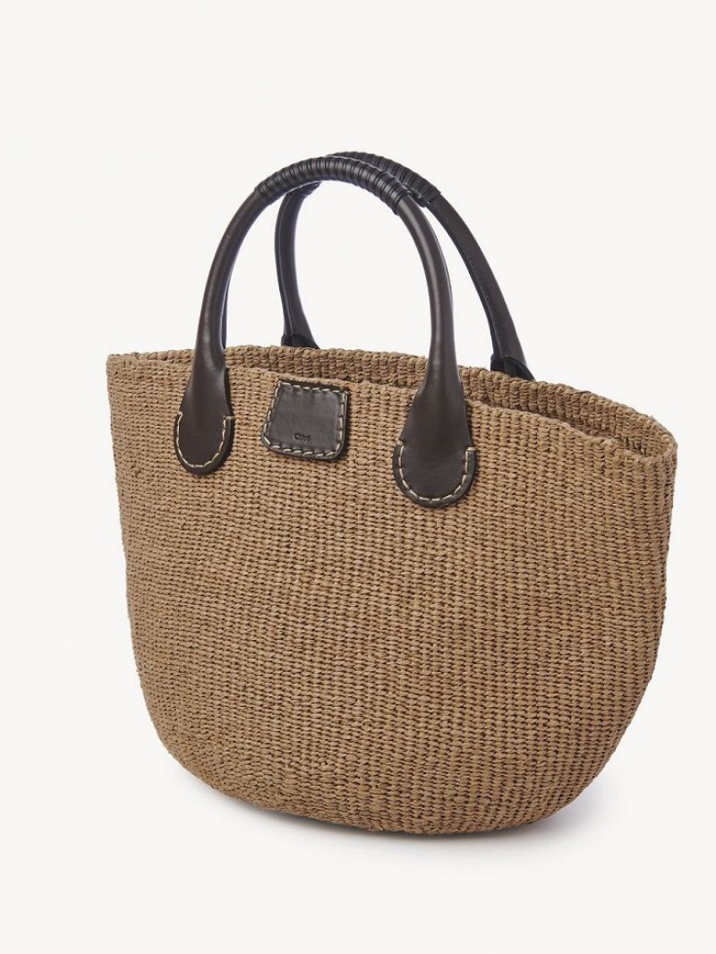 Baskets Chloe X Eres Palma Large Marrones | CHE-SR13640