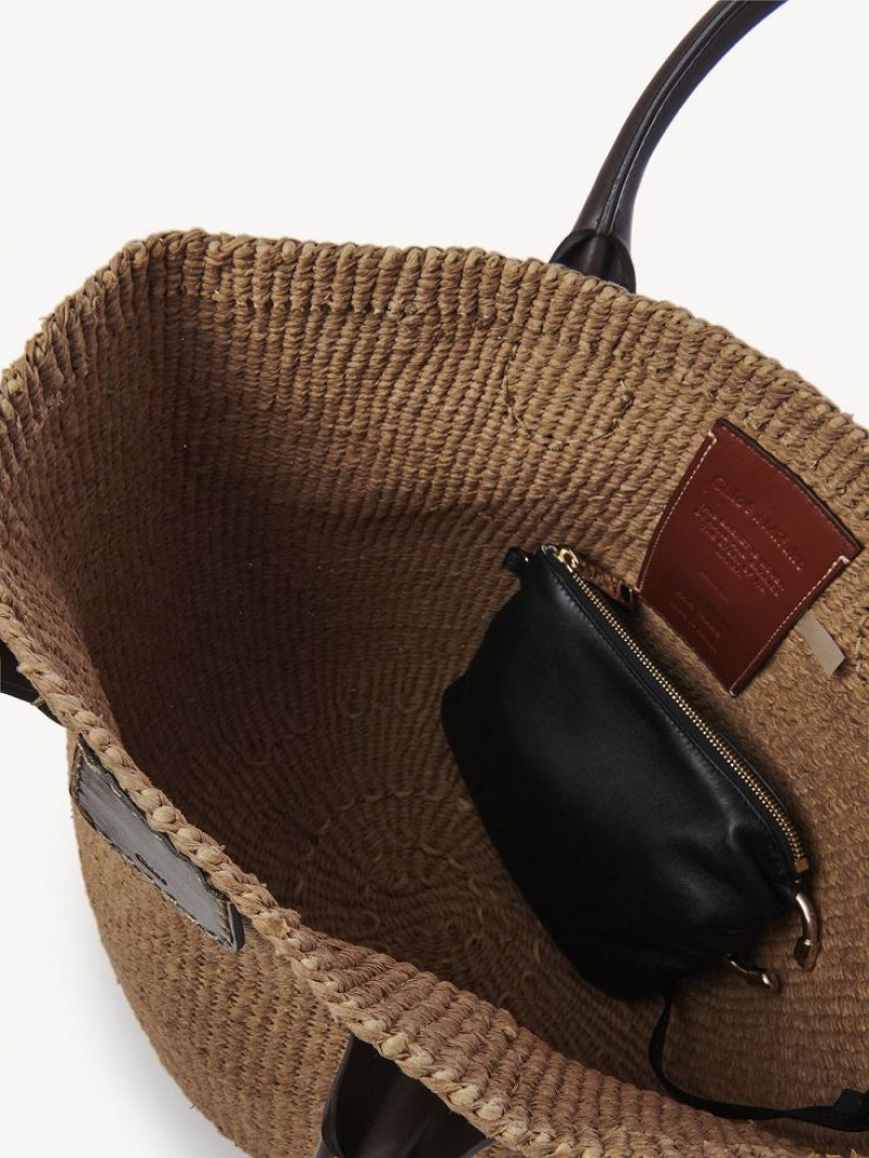 Baskets Chloe X Eres Palma Large Marrones | CHE-SR13640