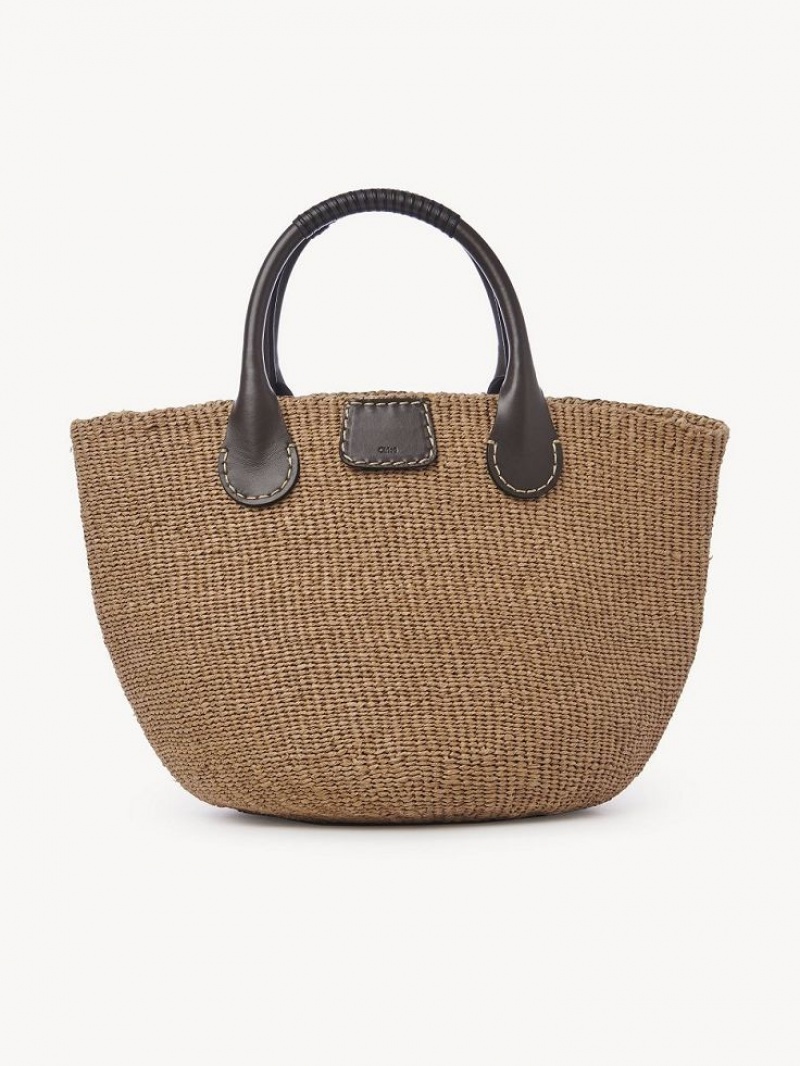Baskets Chloe X Eres Palma Large Marrones | CHE-SR13640