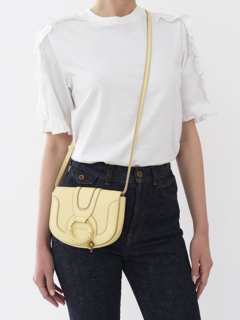 Bolsa De Hombro Chloe Hana Mini Amarillo | CHE-SR14693
