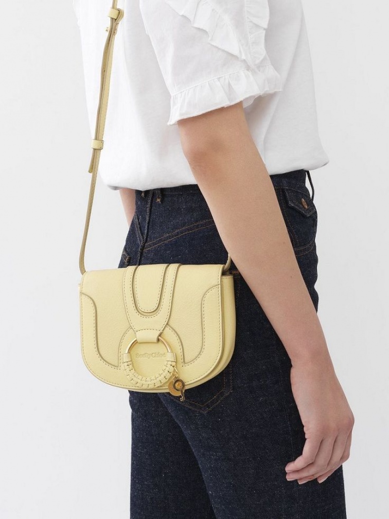 Bolsa De Hombro Chloe Hana Mini Amarillo | CHE-SR14693
