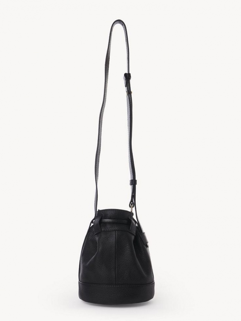 Bolsa De Hombro Chloe Vicki Small Bucket Negras | CHE-SR14644