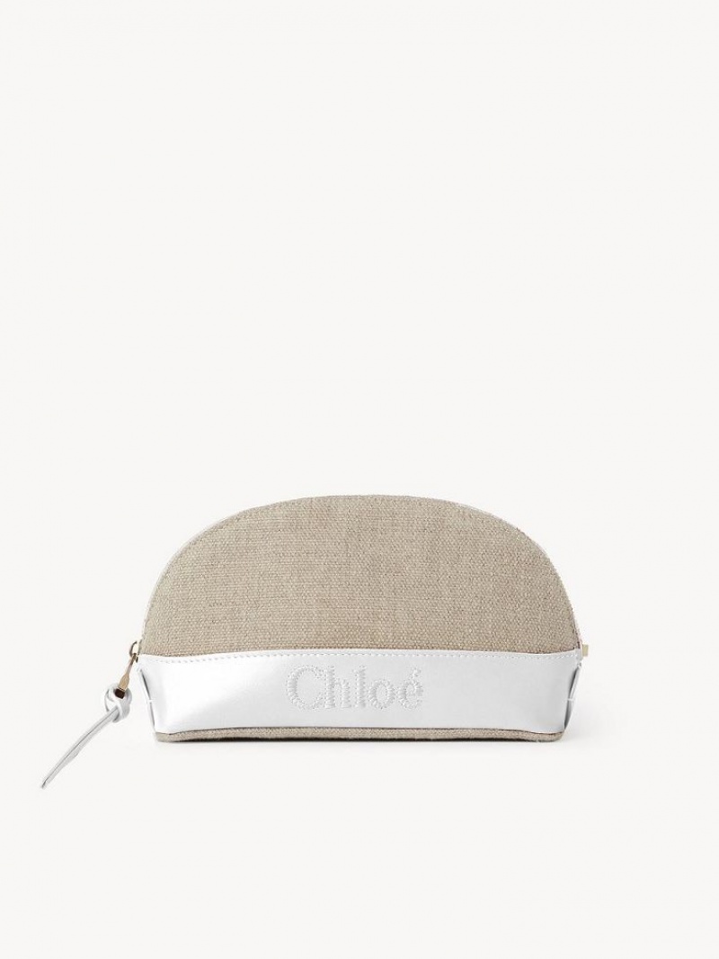 Bolso Pequeño Chloe Sense Makeup Blancas | CHE-SR14326