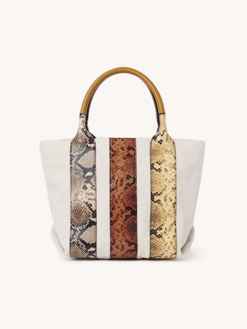 Bolso Tote Chloe Laetizia Small Marrones | CHE-SR14700