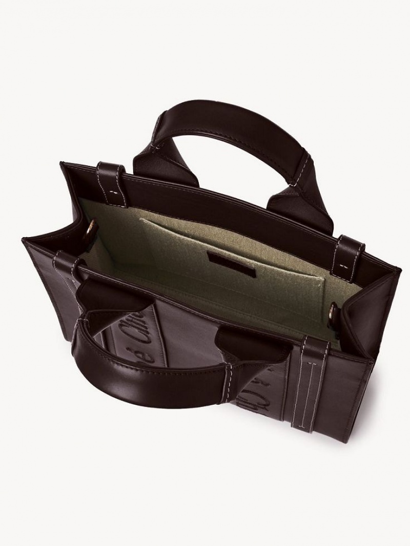 Bolso Tote Chloe Small Woody Verde Menta | CHE-SR13375