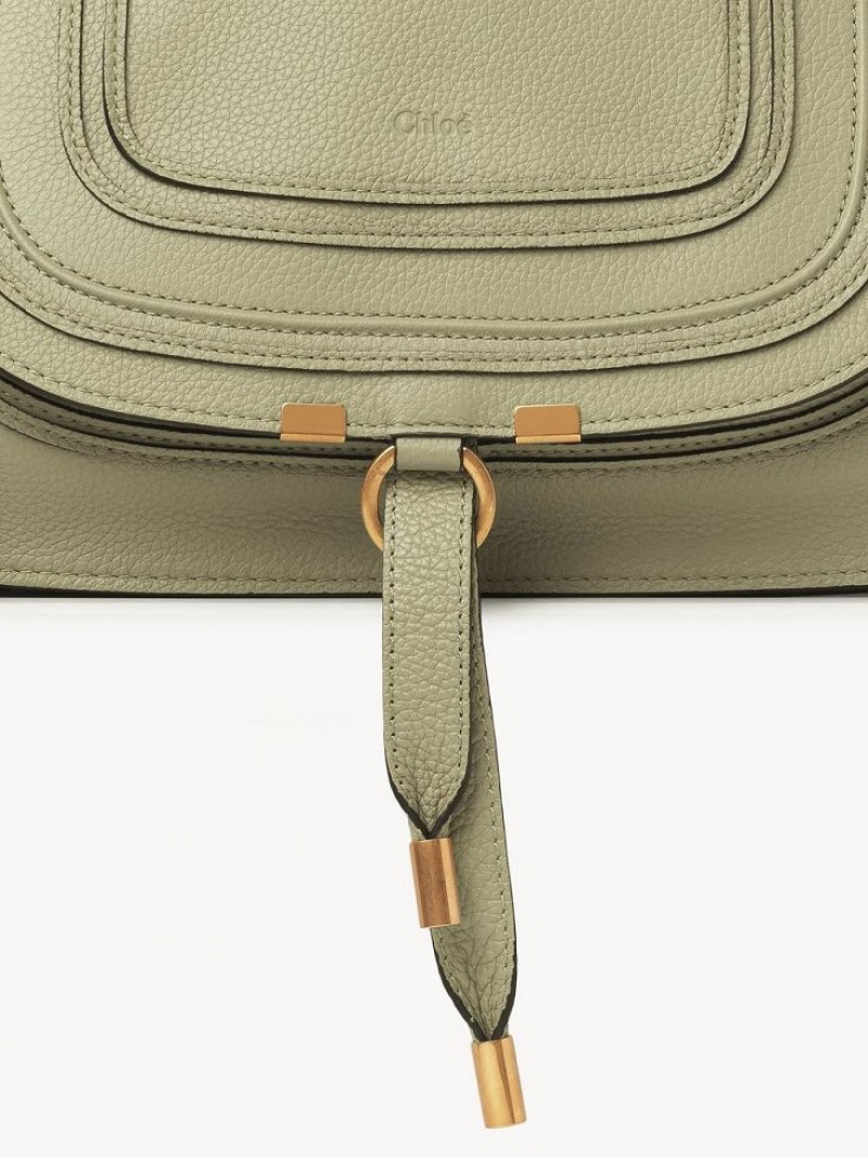 Bolsos Cruzados Chloe Marcie Double Carry Verde | CHE-SR13538