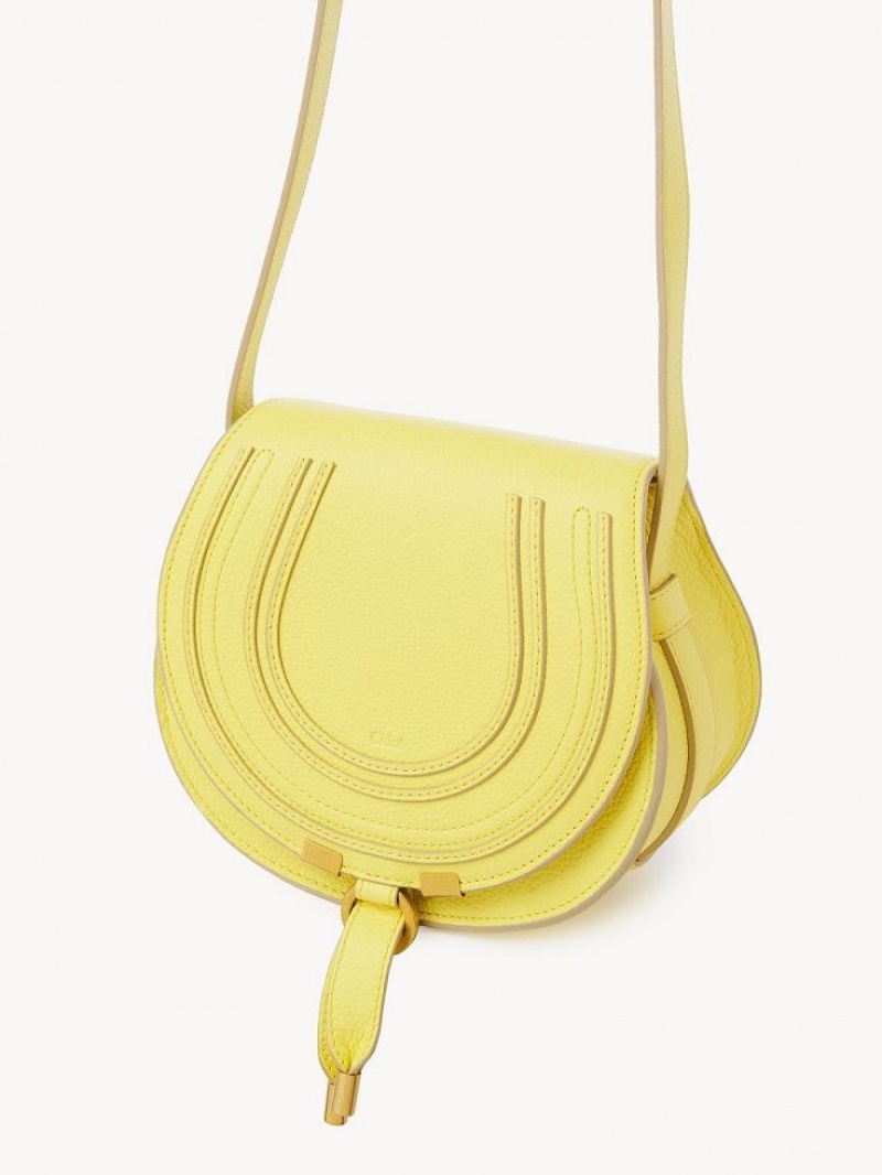 Bolsos Cruzados Chloe Marcie Small Amarillo | CHE-SR13533