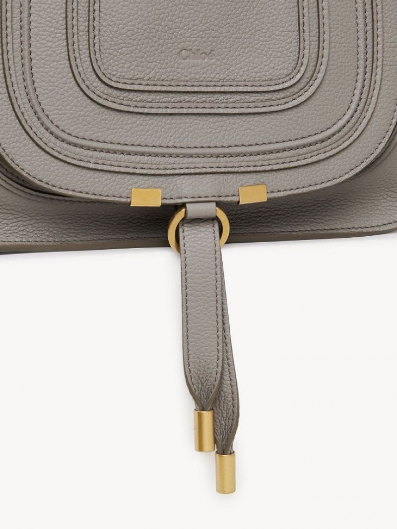 Bolsos Cruzados Chloe Marcie Small Double Carry Gris | CHE-SR13547