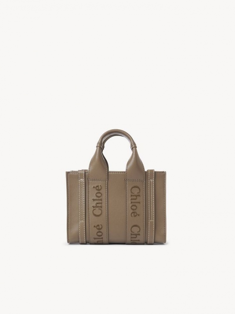 Bolsos Cruzados Chloe Mini Woody Verde | CHE-SR13521