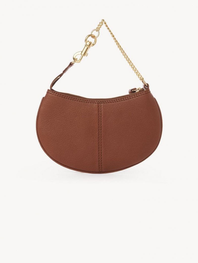 Bolsos Mini Chloe Hana Clutch Marrones | CHE-SR14768
