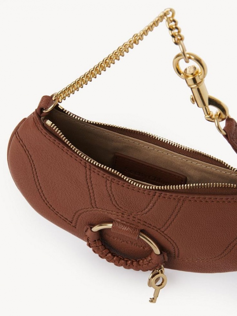 Bolsos Mini Chloe Hana Clutch Marrones | CHE-SR14768