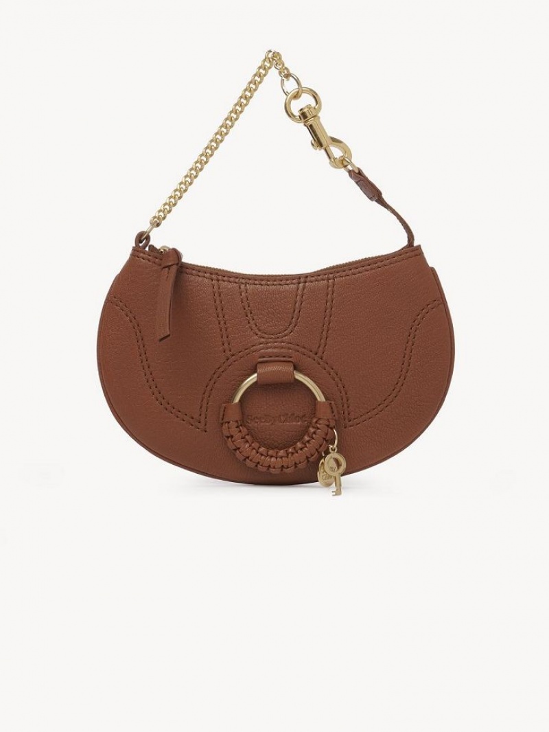 Bolsos Mini Chloe Hana Clutch Marrones | CHE-SR14768