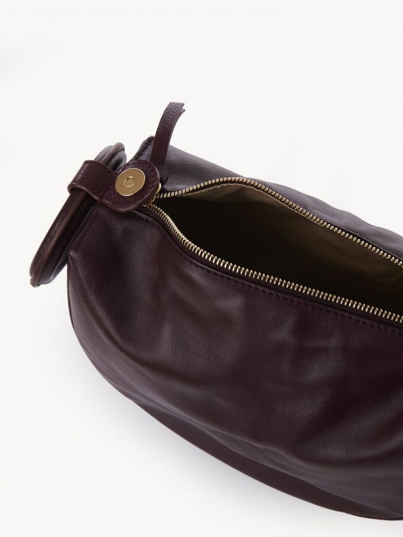 Bolsos Mini Chloe Hana Wristlet Burdeos | CHE-SR14772