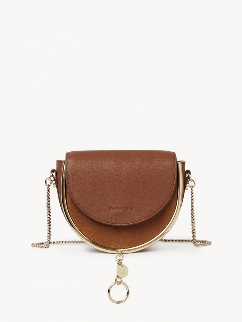 Bolsos Mini Chloe Mara Evening Marrones | CHE-SR14724