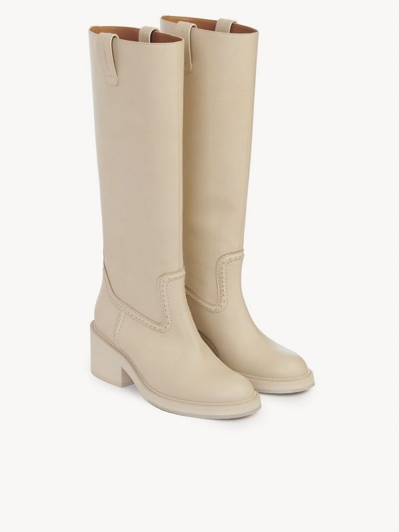 Botas Chloe Mallo High Gris | CHE-SR14221