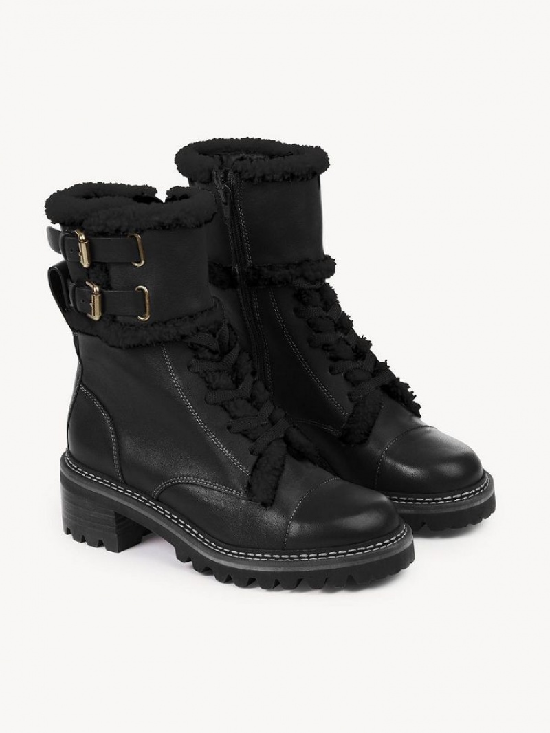 Botas Chloe Mallory Ciclismo Negras | CHE-SR14863