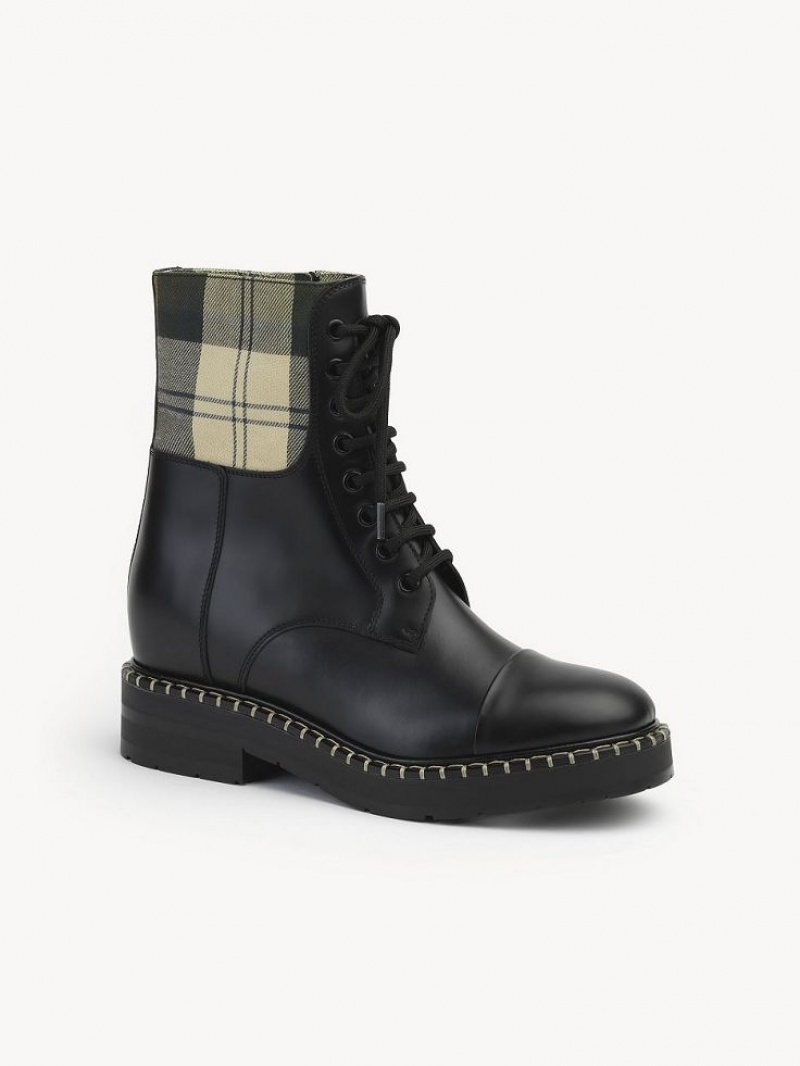 Botines Chloe Barbour For Negras | CHE-SR14208