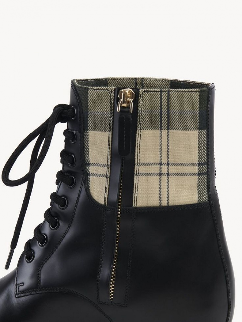Botines Chloe Barbour For Negras | CHE-SR14208