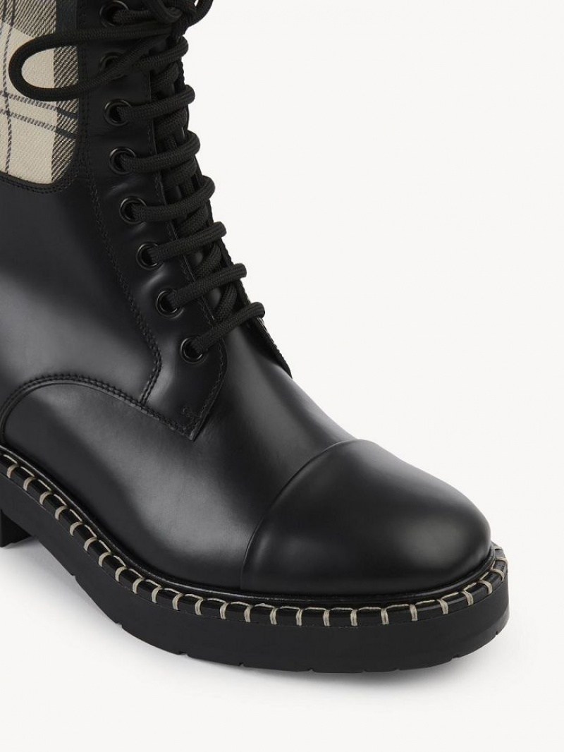 Botines Chloe Barbour For Negras | CHE-SR14208