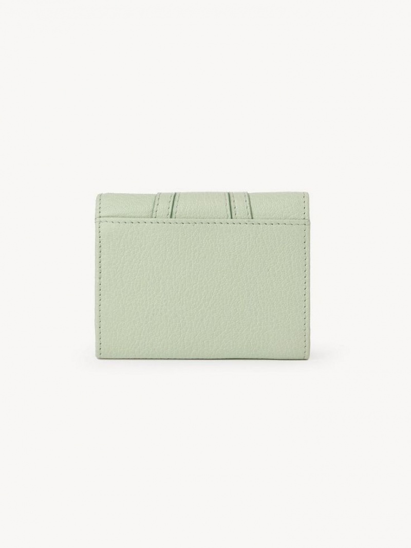Carteras Pequeñas Chloe Hana Tri-fold Verde | CHE-SR14909