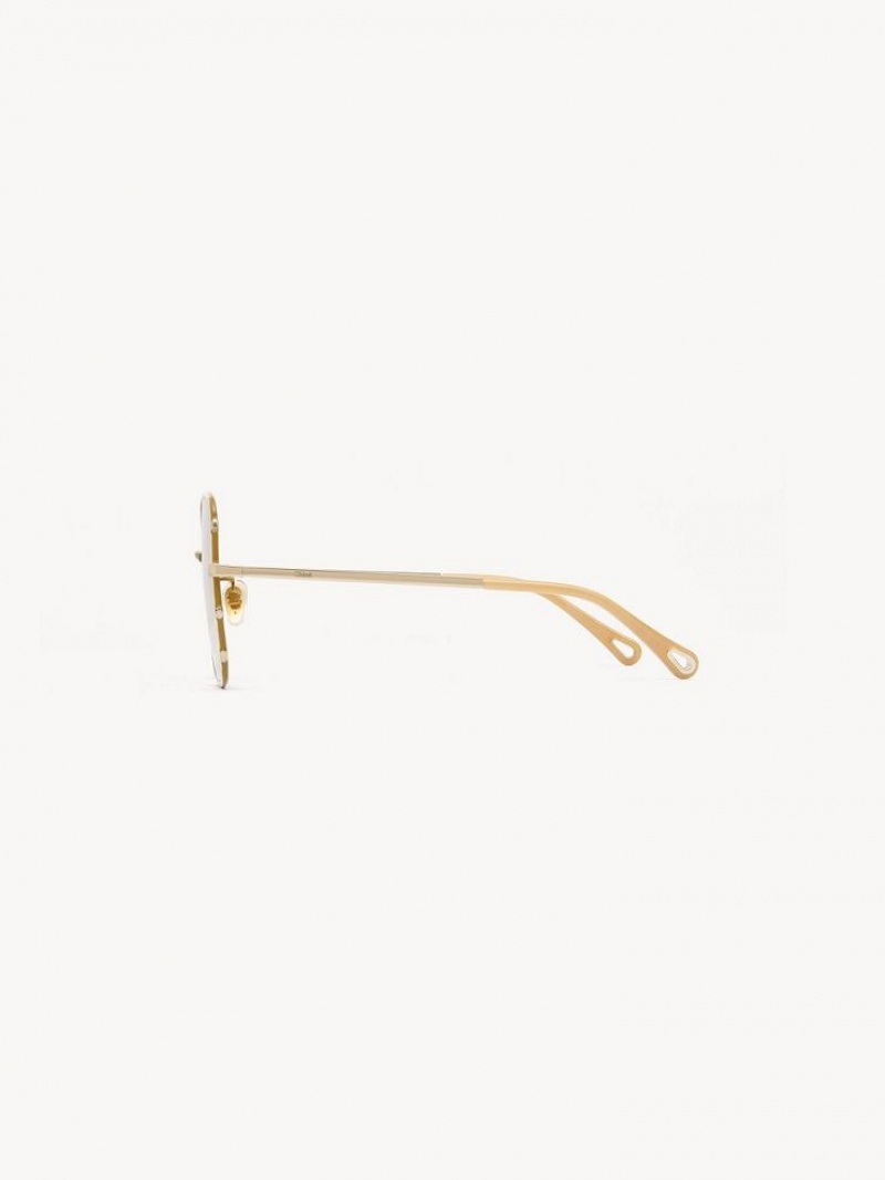 Gafas de Sol Chloe Celeste Doradas | CHE-SR14527