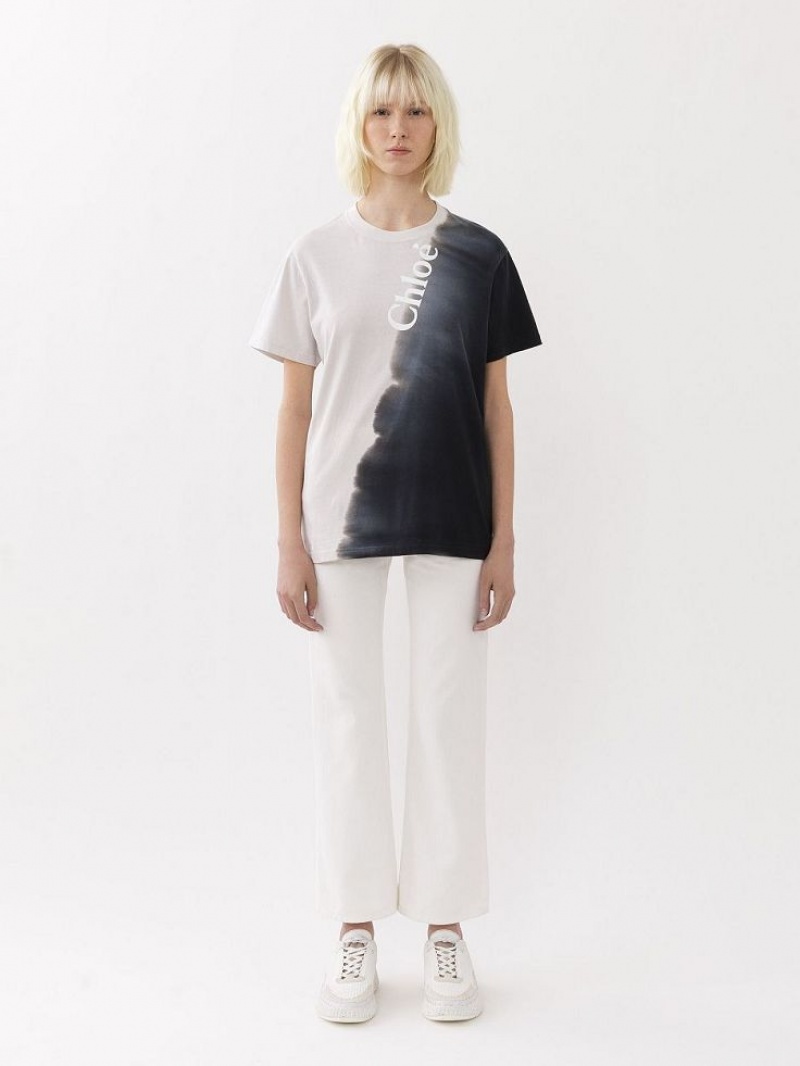 Jeans Chloe Fuego Cropped Bootcut Blancas | CHE-SR13997