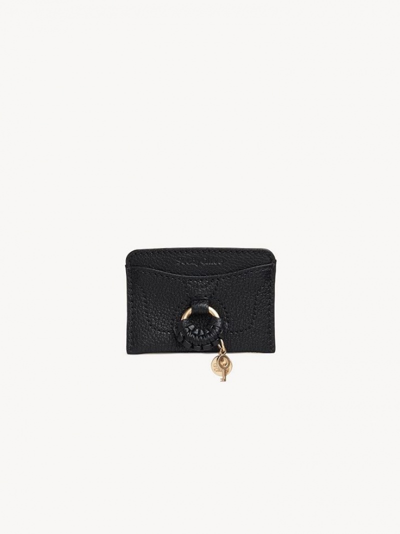 Porta Tarjeta Chloe Hana Negras | CHE-SR14932