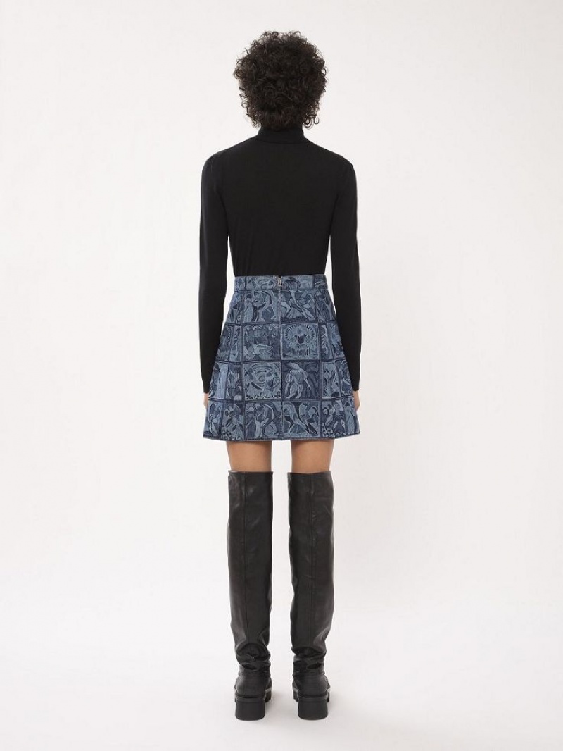 Prendas De Punto Chloe Turtleneck Negras | CHE-SR13959