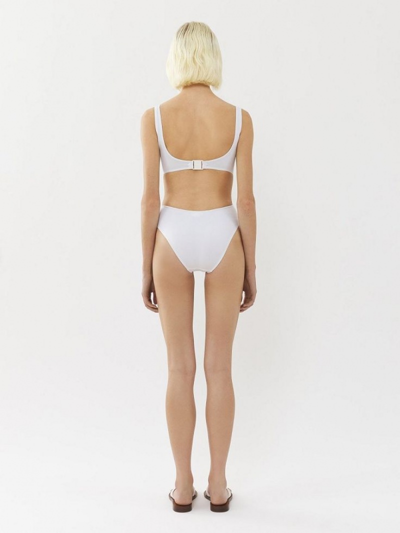 Ropa De Playa Chloe X Eres Panama One-piece Blancas | CHE-SR14130