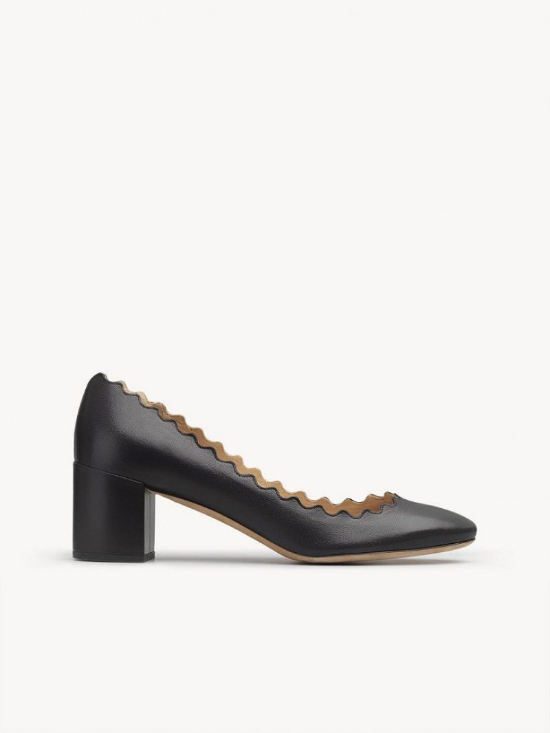 Tacones Chloe Lauren Negras | CHE-SR14270