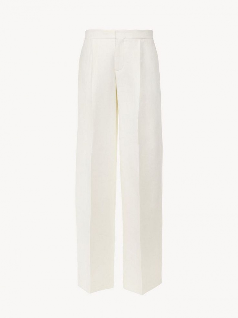 Traje Chloe Anchos-leg Blancas | CHE-SR14057
