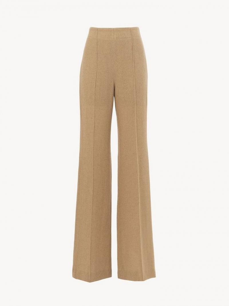 Traje Chloe Anchos-leg Marrones | CHE-SR14035