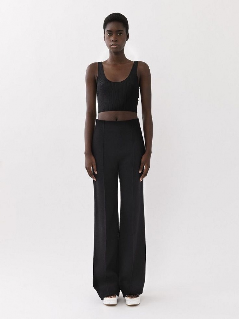 Traje Chloe Anchos-leg Negras | CHE-SR14043