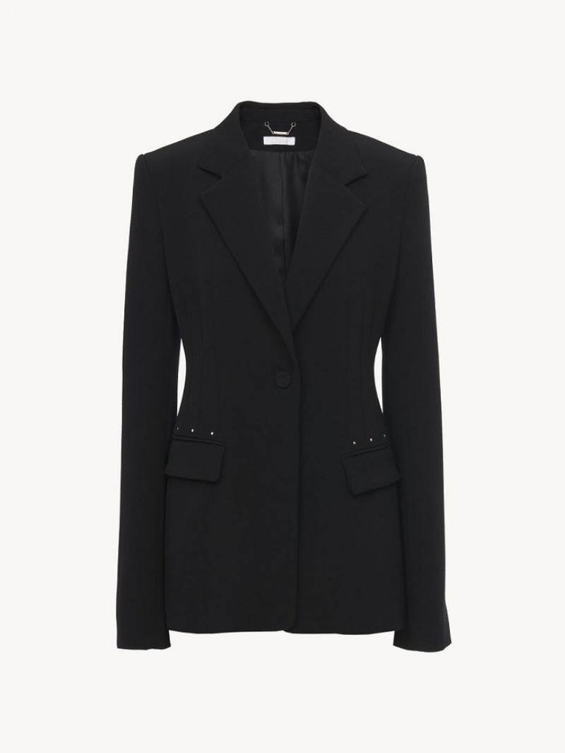 Traje Chloe Bell-shaped Negras | CHE-SR14042