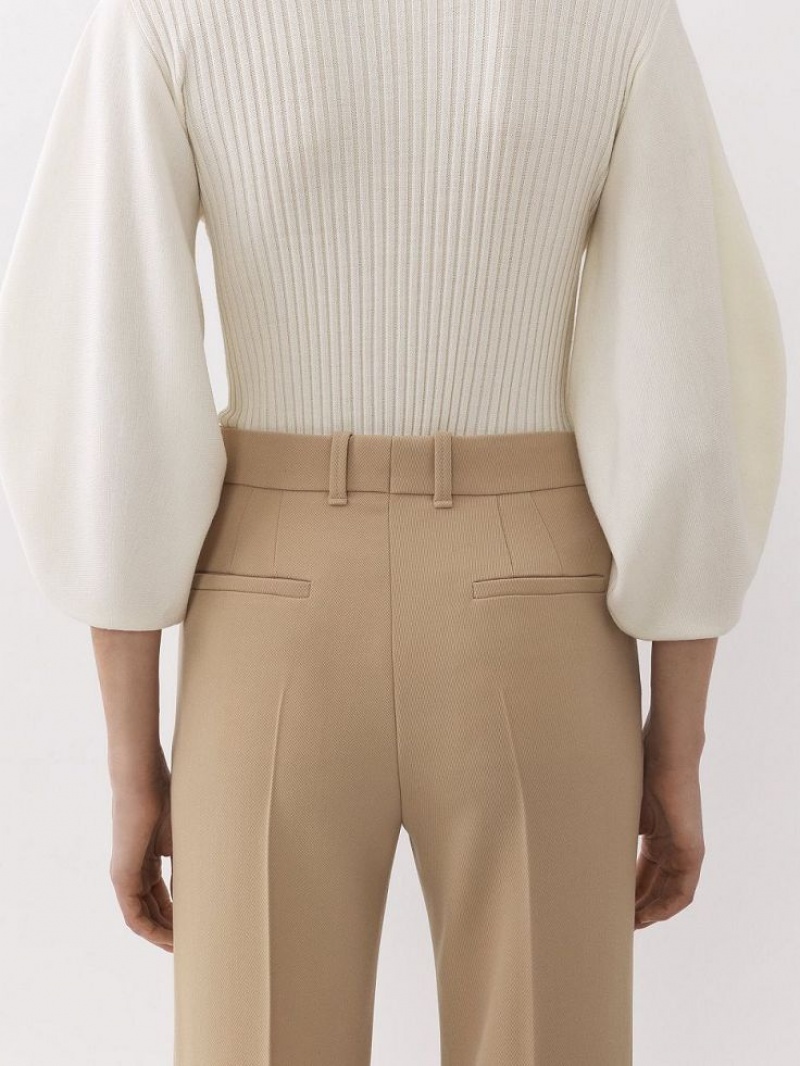 Traje Chloe Flared Beige | CHE-SR14063