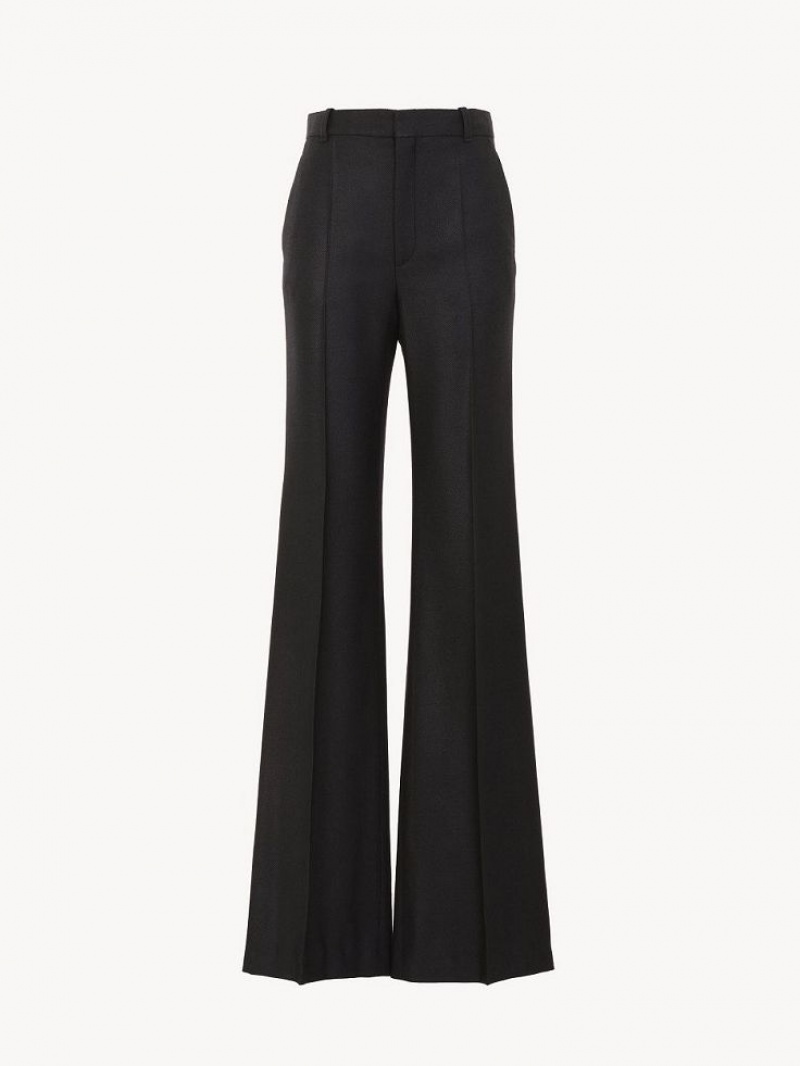 Traje Chloe Low-waist Flare Negras | CHE-SR14040