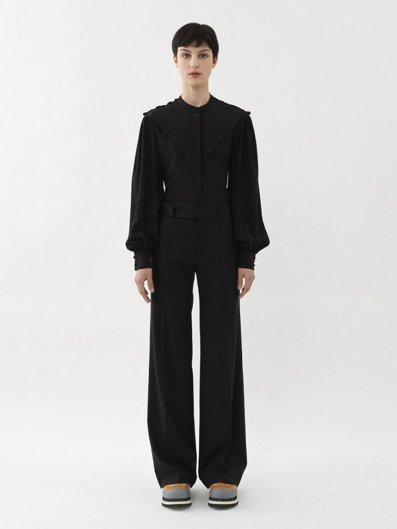 Traje Chloe Signature Flared Negras | CHE-SR14058