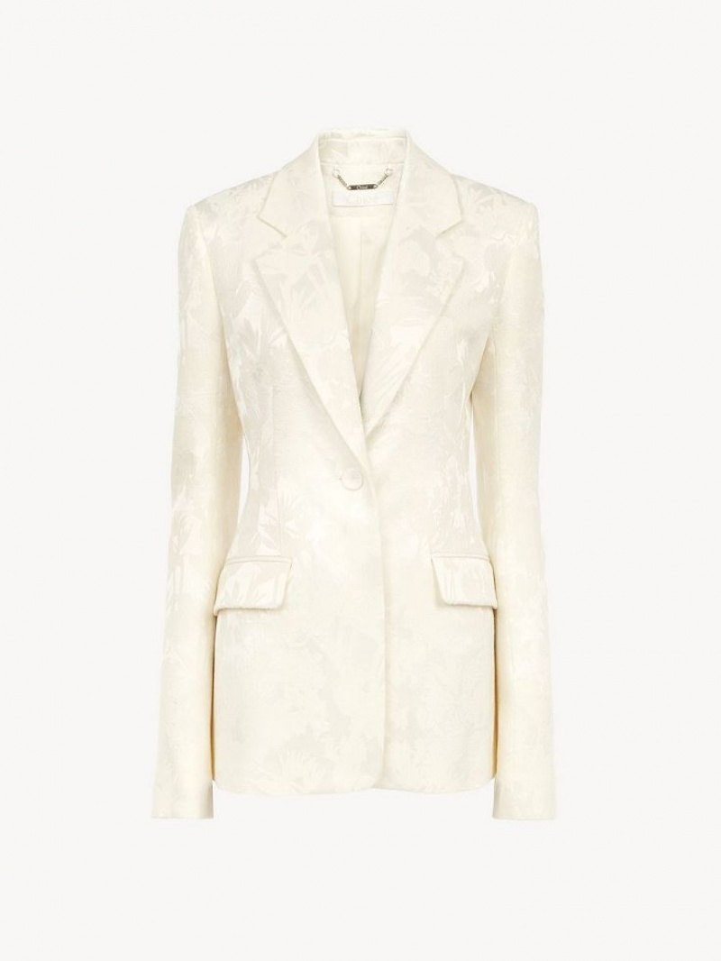 Traje Chloe Single-breasted Blancas | CHE-SR14031